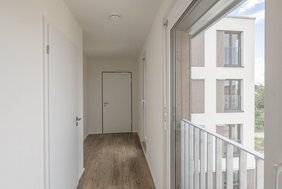 Flur einer leeren Wohneinheit