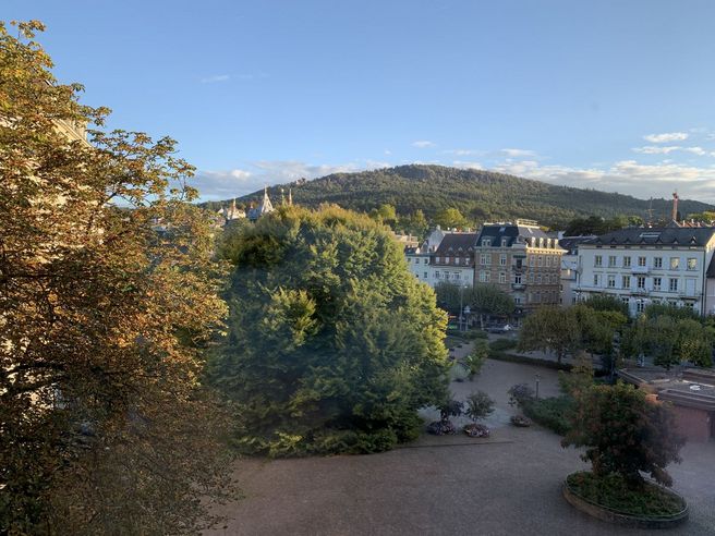Baden-Baden: Blick aus dem Kongresshaus